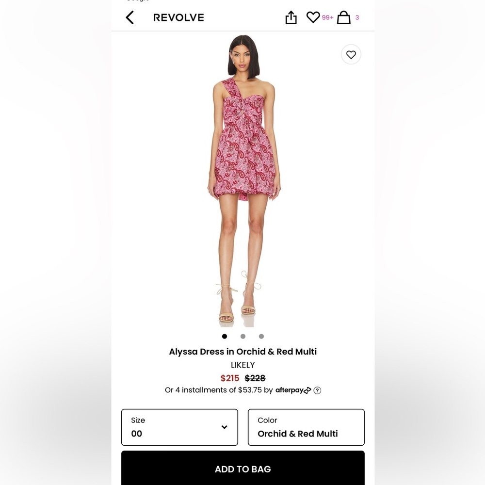 Likely Alyssa dress